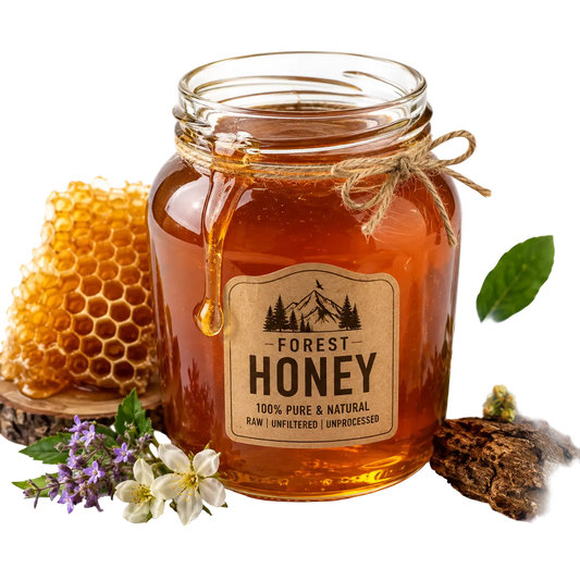 Natural Forest Honey 250G | 100% Pure, Raw & Unprocessed